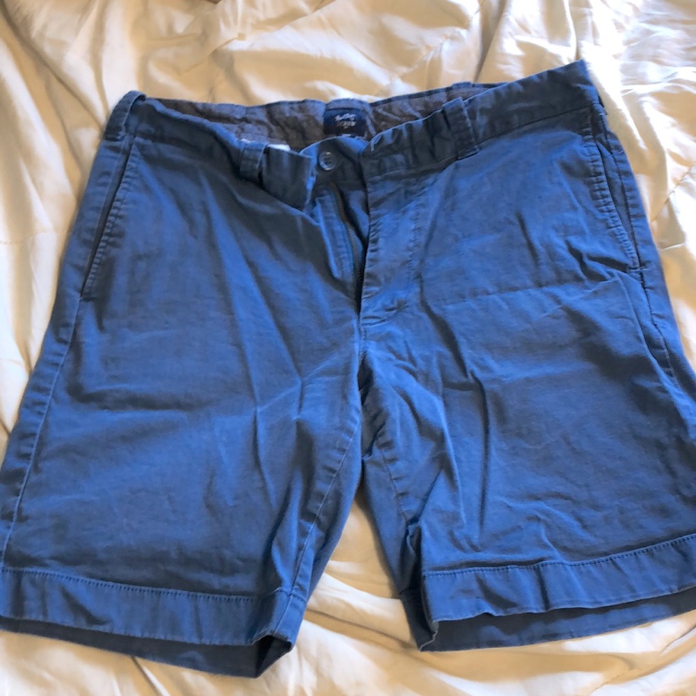 J. Crew Flex Chinos in Teal, size 33, 9in inseam